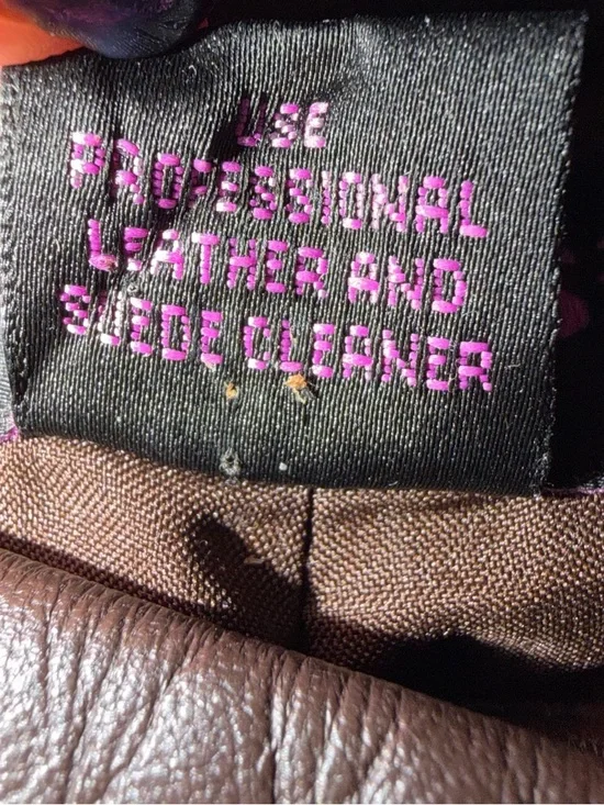 VS2 by VAKKO Y2K Vintage 100% Lamb Leather Size 8 - Picture 5 of 5